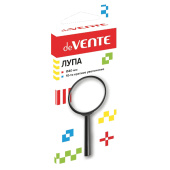 Лупа просмотровая deVENTE диаметр 40 мм, увеличение 10, пластиковая оправа, в картонной коробке, 00091038 за 261 ₽. Лупы.  Доставка по РФ. Без переплат!