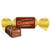 Конфеты глазированные СЛАВЯНКА "Сласть", шоколадная нуга с карамелью, 1000 г, 20523 за 728 ₽. Конфеты фасованные.  Доставка по РФ. Без переплат!