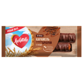 Печенье глазированное ЛЮБЯТОВО с карамелью со вкусом брауни, 50 г, 12119598 за 64 ₽. Печенье, крекеры, сухари и сушки.  Доставка по РФ. Без переплат!