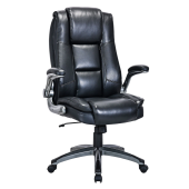 Кресло BRABIX PREMIUM "Paradigm EX-556", пружинный блок, рециклированная кожа, черное, 532976 за 18&nbsp;867 ₽. Кресла для руководителей.  Доставка по РФ. Без переплат!