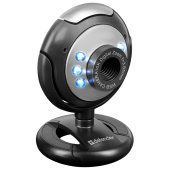 Веб-камера DEFENDER C-110, 0,3 Мп, микрофон, USB 2.0/1.1+3.5 мм jack, подсветка, регулируемое крепление, черная, 63110 за 1 003 ₽. Веб-камеры. Доставка по РФ. Без переплат!