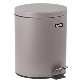Ведро мусорное с педалью 12 литров "Classic", СЕРОЕ МАТОВОЕ, металлическое, со съемным внутренним ведром, LAIMA, 604944 за 3&nbsp;834 ₽. Контейнеры и ведра для мусора.  Доставка по РФ. Без переплат!
