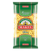 Макароны МАКФА "Перья", 400 г, 15774 за 117 ₽. Макаронные изделия.  Доставка по РФ. Без переплат!