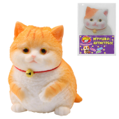 Игрушка-антистресс МЕГА СКВИШ "Пухлый кот", 12 см, JOLLY JOT (ДЖОЛЛИ ДЖОТ), 666568 за 371 ₽. Игрушки релаксирующие.  Доставка по РФ. Без переплат!