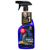 Полироль-очиститель для шин и резины, 600 мл, GRASS BLACK RUBBER, триггер, 110384 за 296 ₽. Средства для ухода за автомобилем.  Доставка по РФ. Без переплат!
