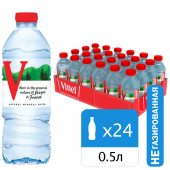 Вода негазированная минеральная VITTEL, 0,5 л, ФРАНЦИЯ, УТ-00003391 за 208 ₽. Минеральная и питьевая вода.  Доставка по РФ. Без переплат!