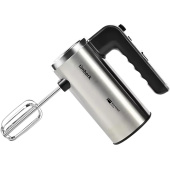 Миксер TIMBERK T-HM40S49, 550 Вт, 5 скоростей, 2 венчика, 2 крюка для теста, подставка, стальной за 3&nbsp;025 ₽. Миксеры.  Доставка по РФ. Без переплат!