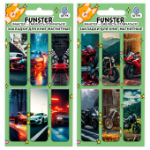 Закладки для книг МАГНИТНЫЕ, "BOYS", комплект 12 штук, 60x20 мм, FUNSTER (ФАНСТЕР), 116656 за 137 ₽. Закладки для книг.  Доставка по РФ. Без переплат!