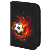 Пенал BRAUBERG с наполнением, 1 отделение, 1 откидная планка, 24 предмета, 21х14 см, "Fireball", 270723 за 622 ₽. Пеналы с наполнением.  Доставка по РФ. Без переплат!