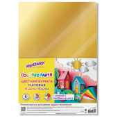 Цветная бумага А4 офсетная ВОЛШЕБНАЯ, 10 листов, 10 цветов, 200х280 мм, ЮНЛАНДИЯ "ДОМИКИ", 116960 за 56 ₽. Бумага цветная в наборах.  Доставка по РФ. Без переплат!