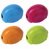 Точилка ЮНЛАНДИЯ "Дом Улитки", с контейнером, пластиковая, корпус ассорти, 228470 за 38 ₽. Точилки ручные.  Доставка по РФ. Без переплат!