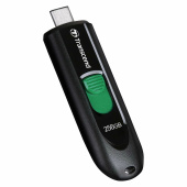 Флеш-диск 256GB TRANSCEND JetFlash 790C, разъем USB Type-С, черный/зеленый, TS256GJF790C за 4 182 ₽. Флеш-диски USB. Доставка по РФ. Без переплат!