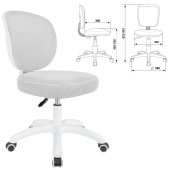 Кресло детское BRABIX KIDS "MG-230", без подлокотников, сетка/ткань TW, серое, 533321 за 6&nbsp;064 ₽. Кресла детские.  Доставка по РФ. Без переплат!