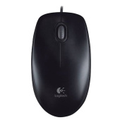 Мышь проводная LOGITECH B100, USB, 2 кнопки + 1 колесо-кнопка, оптическая, черная за 603 ₽. Мыши проводные компьютерные.  Доставка по РФ. Без переплат!