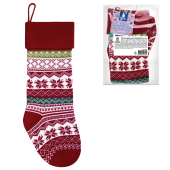 Носок новогодний для подарков, 23х2х54см, "Мечты сбываются", полиэстер, ЗОЛОТАЯ СКАЗКА, 592505 за 556 ₽. Украшение интерьера.  Доставка по РФ. Без переплат!