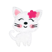 Набор для шитья игрушки из фетра "Котёнок", ЮНЛАНДИЯ, 664490 за 202 ₽. Наборы для рукоделия.  Доставка по РФ. Без переплат!