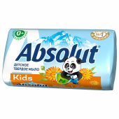 Мыло туалетное детское 90 г, ABSOLUT KIDS "Календула", натуральное, 07357, 6063 за 62 ₽. Мыло кусковое для детей.  Доставка по РФ. Без переплат!