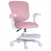 Кресло детское с подставкой для ног BRABIX "Sky MG-206", велюр, розовое, 533154 за 8&nbsp;429 ₽. Кресла детские.  Доставка по РФ. Без переплат!
