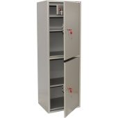 Шкаф металлический для документов BRABIX "KBS-023Т", 1253х420х350 мм, 27,5 кг, 2 отделения, сварной, 291155 за 19&nbsp;707 ₽. Шкафы для документов.  Доставка по РФ. Без переплат!