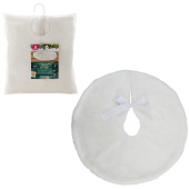 Новогодний коврик под елку, белый, 60 см, полиэстер, подвес, ЗОЛОТАЯ СКАЗКА, 592157 за 554 ₽. Аксессуары для украшения новогодней ели.  Доставка по РФ. Без переплат!