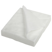 Салфетка одноразовая белая 20х20 см, КОМПЛЕКТ 100 шт., спанлейс, 40 г/м2, ЧИСТОВЬЕ, 00-144 за 202 ₽. Салфетки медицинские.  Доставка по РФ. Без переплат!