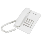 Телефон PANASONIC KX-TS2350RUW, белый, повторный набор, тональный / импульсный режим за 3&nbsp;850 ₽. Стационарные телефоны.  Доставка по РФ. Без переплат!
