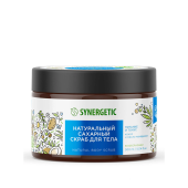 Скраб для тела 300 мл, SYNERGETIC "Кокос и масло макадамии", натуральный, сахарный, 800006 за 290 ₽. Скрабы для тела.  Доставка по РФ. Без переплат!