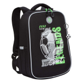 Ранец GRIZZLY анатомическая спинка, облегченный, 1 отделение, для мальчиков, "PLAY ON", 37х26х16 см, RAw-497-9/1 за 4&nbsp;782 ₽. Ранцы для начальной школы.  Доставка по РФ. Без переплат!