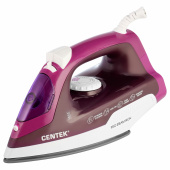 Утюг CENTEK CT-2348, 1800 Вт, антипригарное покрытие, антикапля, антинакипь, фиолетовый, CT-2348 VIOLET за 1 860 ₽. Утюги.  Доставка по РФ. Без переплат!