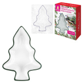 Тарелка сервировочная новогодняя 16х11,8х4 см,"Елочка", каменная керамика, ЗОЛОТАЯ СКАЗКА, 592547 за 453 ₽. Новогодние сувениры.  Доставка по РФ. Без переплат!