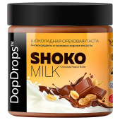 Паста шоколадная DOPDROPS, с арахисом и молочным шоколадом, 500 г, пластиковая банка, DOPD-SH50-PEAN за 975 ₽. Мёд, джем, пасты шоколадные.  Доставка по РФ. Без переплат!