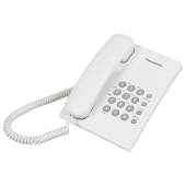 Телефон PANASONIC KX-TS2350RUW, белый, повторный набор, тональный / импульсный режим за 3&nbsp;570 ₽. Стационарные телефоны.  Доставка по РФ. Без переплат!