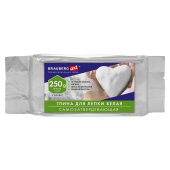 Глина для лепки (масса для моделирования) самозатвердевающая белая 250 г, BRAUBERG ART CLASSIC, 274008 за 140 ₽. Пластичная масса для моделирования.  Доставка по РФ. Без переплат!