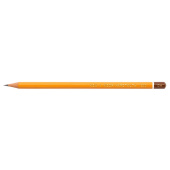 Карандаш чернографитный KOH-I-NOOR "1500", 1 шт., 10H, корпус желтый, заточенный, 150010H01170 за 74 ₽. Карандаши чернографитные.  Доставка по РФ. Без переплат!