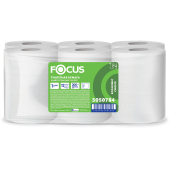 Бумага туалетная 200 м, FOCUS (система Т2) Eco Jumbo, 1 слой, цвет белый, КОМПЛЕКТ 12 рулонов, 5050784 за 1 907 ₽. Туалетная бумага профессиональная.  Доставка по РФ. Без переплат!