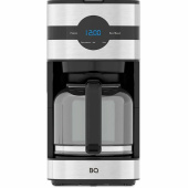Кофеварка капельная BQ (БИ-КЬЮ) CM2002, 900 Вт, объем 1,5 л, поддержание температуры, серебристая, 86198275 за 5 934 ₽. Кофеварки капельные.  Доставка по РФ. Без переплат!