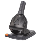 Дырокол металлический МОЩНЫЙ BRAUBERG "Heavy duty" до 65 л., эргономичный, черный, 228496 за 2 411 ₽. Дыроколы мощные.  Доставка по РФ. Без переплат!