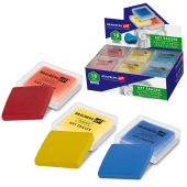 Ластик-клячка художественный цвета ассорти, в футляре, 40x36x10 мм, BRAUBERG ART "CLASSIC", 271155 за 56 ₽. Ластики художественные.  Доставка по РФ. Без переплат!