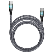 Кабель Type-C - Type-C, 1 м, 3 А, SMARTBUY, для быстрой зарядки и передачи данных, черный, FCTRANSP-BLACK за 301 ₽. Кабели USB - MicroUSB/Apple/Type-C.  Доставка по РФ. Без переплат!