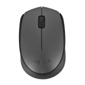 Мышь беспроводная LOGITECH M170, 2 кнопки + 1 колесо-кнопка, оптическая, черная за 1&nbsp;104 ₽. Мыши беспроводные компьютерные.  Доставка по РФ. Без переплат!