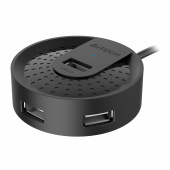 Хаб USB 2.0, 4 порта, черный, A4TECH HUB-20, 1874611 за 1&nbsp;323 ₽. Хабы (разветвители) USB.  Доставка по РФ. Без переплат!
