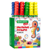 Мыльные пузыри 200 мл, "Волшебный меч", дисплей, BRAUBERG KIDS, 666205 за 117 ₽. Мыльные пузыри.  Доставка по РФ. Без переплат!