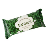 Мыло туалетное 100 г, "Банное" АГРОПРОМ-ЮГ, натуральное, 486785 за 26 ₽. Мыло кусковое.  Доставка по РФ. Без переплат!