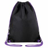 Мешок для обуви BRAUBERG плотный, карман на молнии, подкладка, 43х33 см, "Neon Purple", 271626 за 232 ₽. Мешки для обуви.  Доставка по РФ. Без переплат!