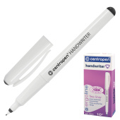 Ручка капиллярная (линер) ЧЕРНАЯ CENTROPEN "Handwriter", трехгранная, линия 0,5 мм, 4651, 2 4651 0112 за 48 ₽. Ручки капиллярные и линеры.  Доставка по РФ. Без переплат!
