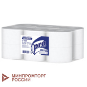 Бумага туалетная 170 метров, PROtissue (T2) PREMIUM, 2-слойная, белая, КОМПЛЕКТ 12 рулонов, С191 за 2 465 ₽. Туалетная бумага профессиональная.  Доставка по РФ. Без переплат!