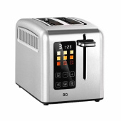 Тостер BQ (БИ-КЬЮ) T2002, 950 Вт, 2 тоста, 9 режимов, сенсорное управление, нержавеющая сталь, 86197754 за 5 841 ₽. Тостеры и вафельницы.  Доставка по РФ. Без переплат!