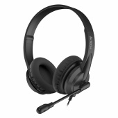 Наушники с микрофоном (гарнитура) A4TECH HU-10, проводные, 2 м, USB, черные, 1611400 за 2&nbsp;197 ₽. Гарнитуры.  Доставка по РФ. Без переплат!