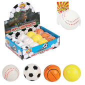 Мяч-попрыгун СПОРТ, 6 см, полиуретан ассорти, 4 вида, JOLLY JOT (ДЖОЛЛИ ДЖОТ), 666127 за 81 ₽. Мячи детские.  Доставка по РФ. Без переплат!