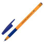 Ручка шариковая с грипом BRAUBERG "i-STICK POINT ORANGE", СИНЯЯ, пишущий узел 0,7 мм, линия письма 0,35 мм, 144386 за 20 ₽. Ручки шариковые неавтоматические.  Доставка по РФ. Без переплат!